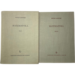 Matematyka t. I-II Witold Janowski