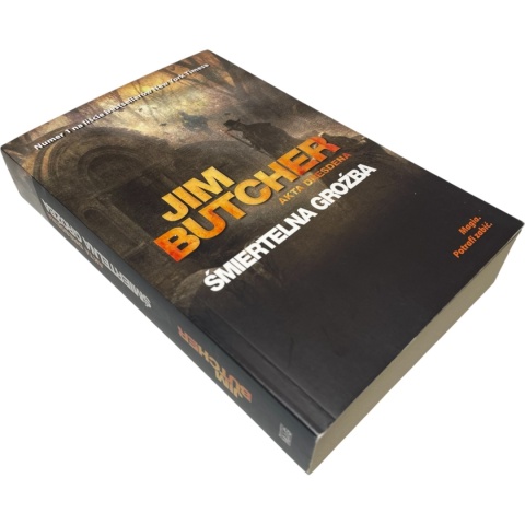 Śmiertelna groźba Akta Dresdena t. 3 Jim Butcher