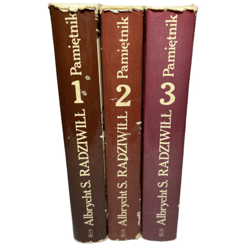 Albrycht Radziwiłł Pamiętnik t. 1-3 Albrycht Radziwiłł Albrycht Radziwiłł Pamiętnik t. 1-3 Albrycht Radziwiłł